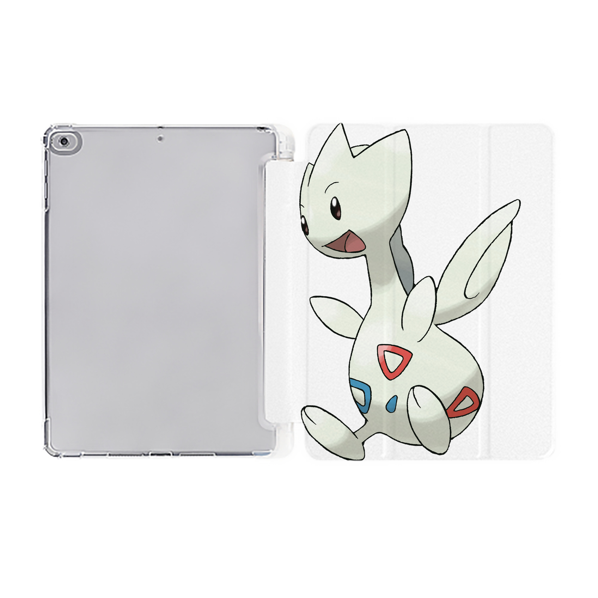（画像用） ポケットモンスター Pokémon IPad ケース ペン収納付き 三つ折りスタンド PUレザー×シリコン 対応機種9.5/10.5/10.9インチ